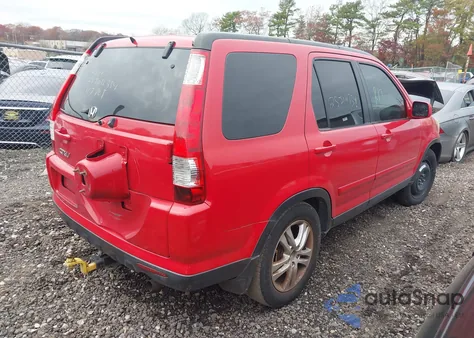 2005 Honda Cr-V Ex из США, поврежденный, VIN SHSRD78855U329292